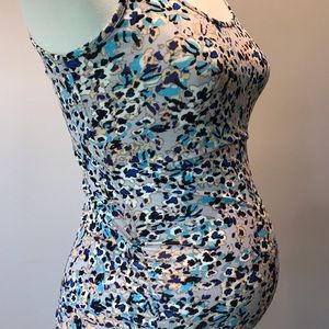 Seraphine Maternity Dot-Print Sheath BodyCon Dress